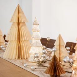 Silver LED Antique Christmas Tree — 13" -THE HOLIDAY SHOP 10 be0c3a65 d281 462d 8107 3fc5ce750134