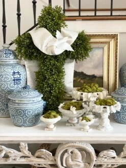 Cross Boxwood Wreath -THE HOLIDAY SHOP 11Gables