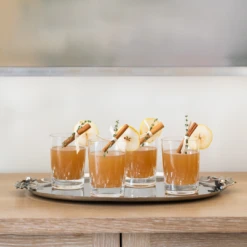 Olive Branch Stainless Steel Oval Tray -THE HOLIDAY SHOP 1 4b2b7d6c ea44 4637 ab7f 1e6b1f67f641