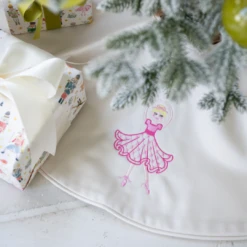 Children's Small Nutcracker Or Ballerina Tree Skirt -THE HOLIDAY SHOP 21
