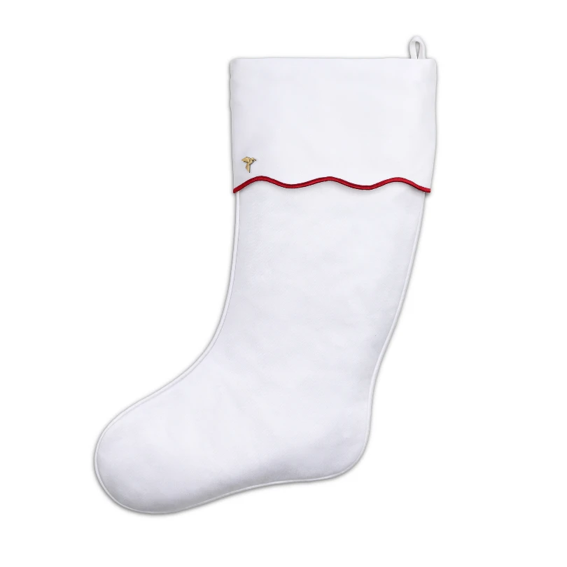 Scallop Christmas Stocking 2 Scallop Christmas Stocking - Image 2