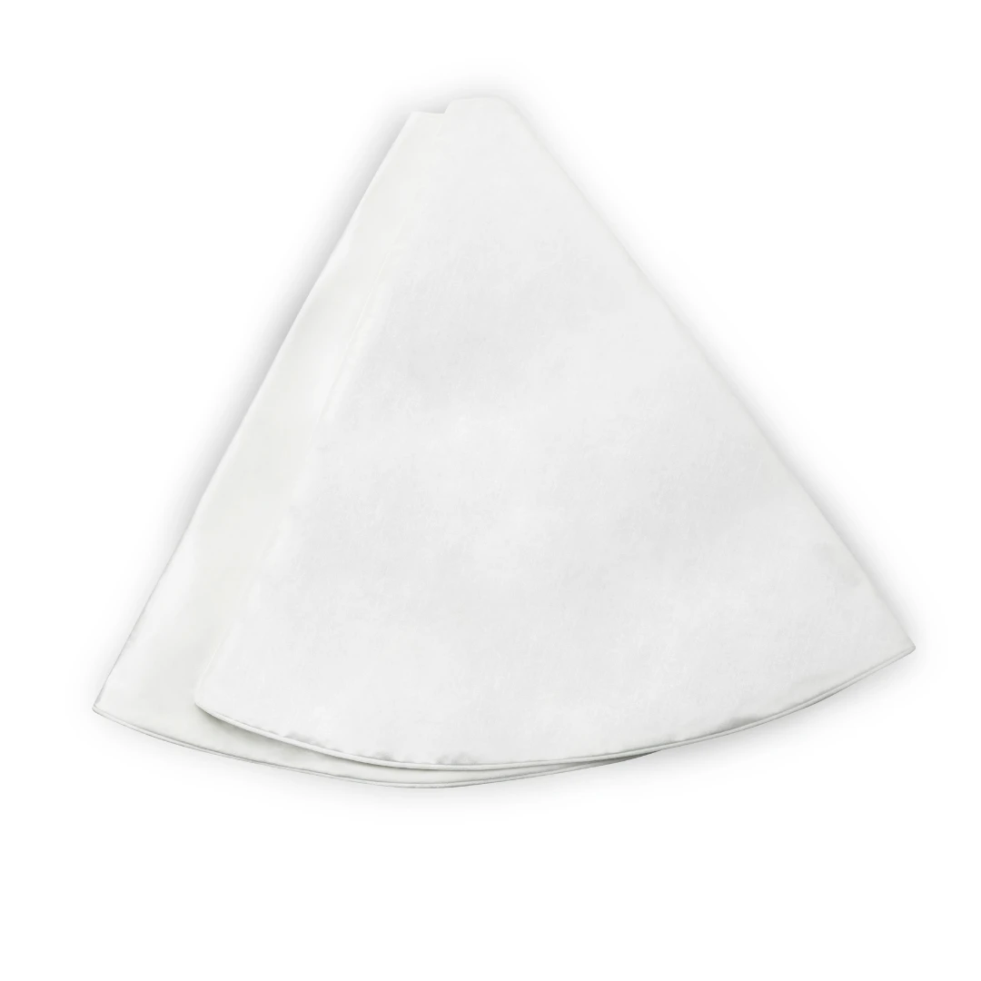 Ivory Velvet Tree Skirt 1 Ivory Velvet Tree Skirt