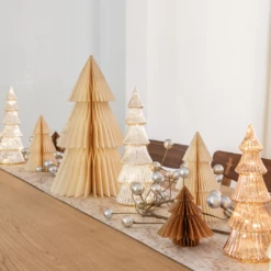 Ivory Paper Christmas Tree—18" 6 Ivory Paper Christmas Tree—18" -THE HOLIDAY SHOP 2 a119e438 6b2a 4676 ad19 5ebd221b84f8