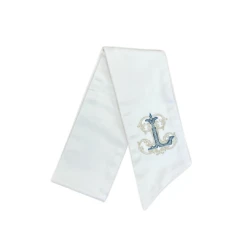 Ivory Monogrammed Wreath Sash -THE HOLIDAY SHOP 2 c2484de7 743b 4ed7 9bbb f89a3efa1571