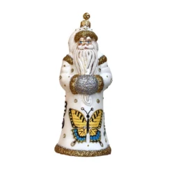 Roi Du Jardin Keepsake Santa Ornament