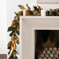 Magnolia Leaves Garland—7' -THE HOLIDAY SHOP 3 7c879a6d 534f 43e3 ac48 eb9095584ac3