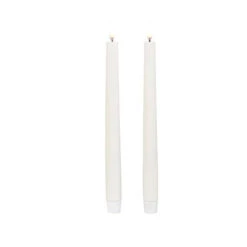 Flameless LED Taper Candles (Set Of 2)