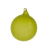 Lime Bubble Gum Glass Ornaments - Set Of 6