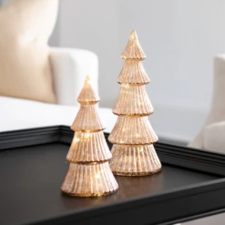 Copper LED Antique Christmas Tree — 7.75" -THE HOLIDAY SHOP 4 9ac6a850 ff83 420b 8b29 25deb3eff803