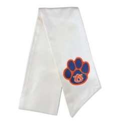 Monogrammed Team Spirit Wreath Sash 31 Monogrammed Team Spirit Wreath Sash -THE HOLIDAY SHOP AuburnSashSILO