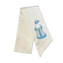 Santa Wreath Sash -THE HOLIDAY SHOP BlueSantaSashSILO