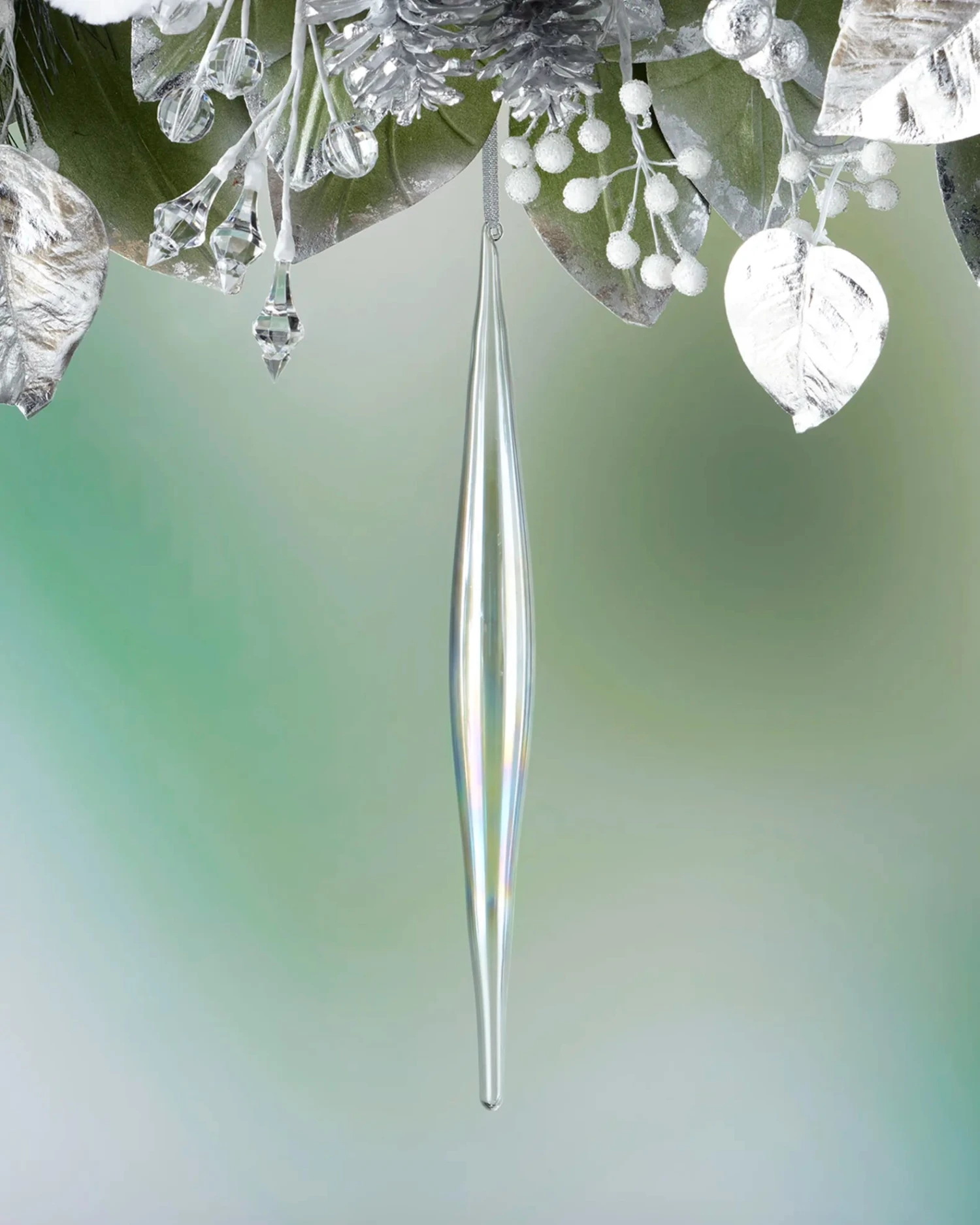 12" IcicleHoliday Ornament (Set Of 2) 2 12" IcicleHoliday Ornament (Set Of 2) - Image 2