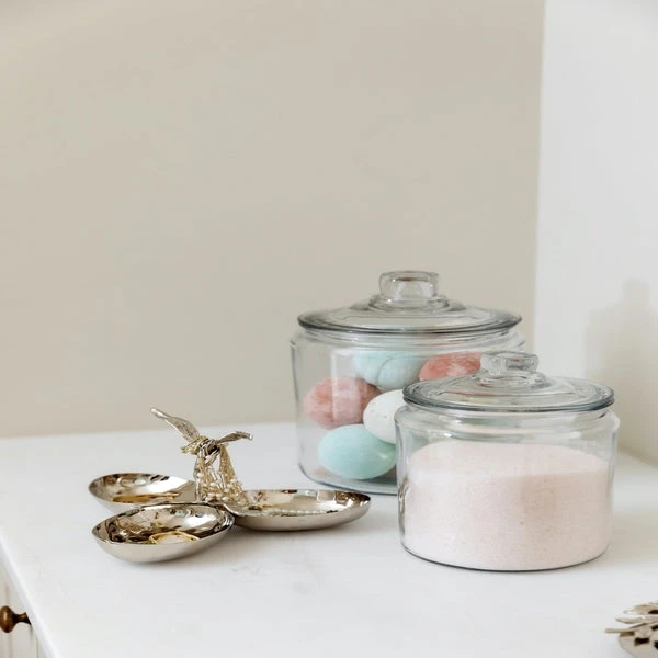 Olive Branch Stainless Steel Triple Server 2 Olive Branch Stainless Steel Triple Server - Image 2