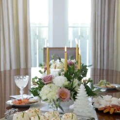 Dripless Taper Candles -THE HOLIDAY SHOP FigAndDove 2021 9355