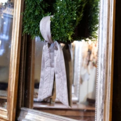 Fortuny Simboli Wreath Sash -THE HOLIDAY SHOP Fortuny Simboli Wreath Sash on Mirror