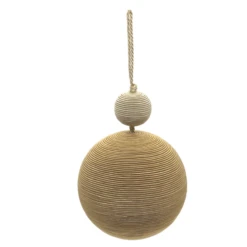 Two-Tier Bauble- Set Of 2 5 Two-Tier Bauble- Set Of 2 -THE HOLIDAY SHOP GoldBaubleBall c4077d3c a6dd 452b 8310 73fe17d95f56