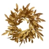 Gold Magnolia Wreath 24"