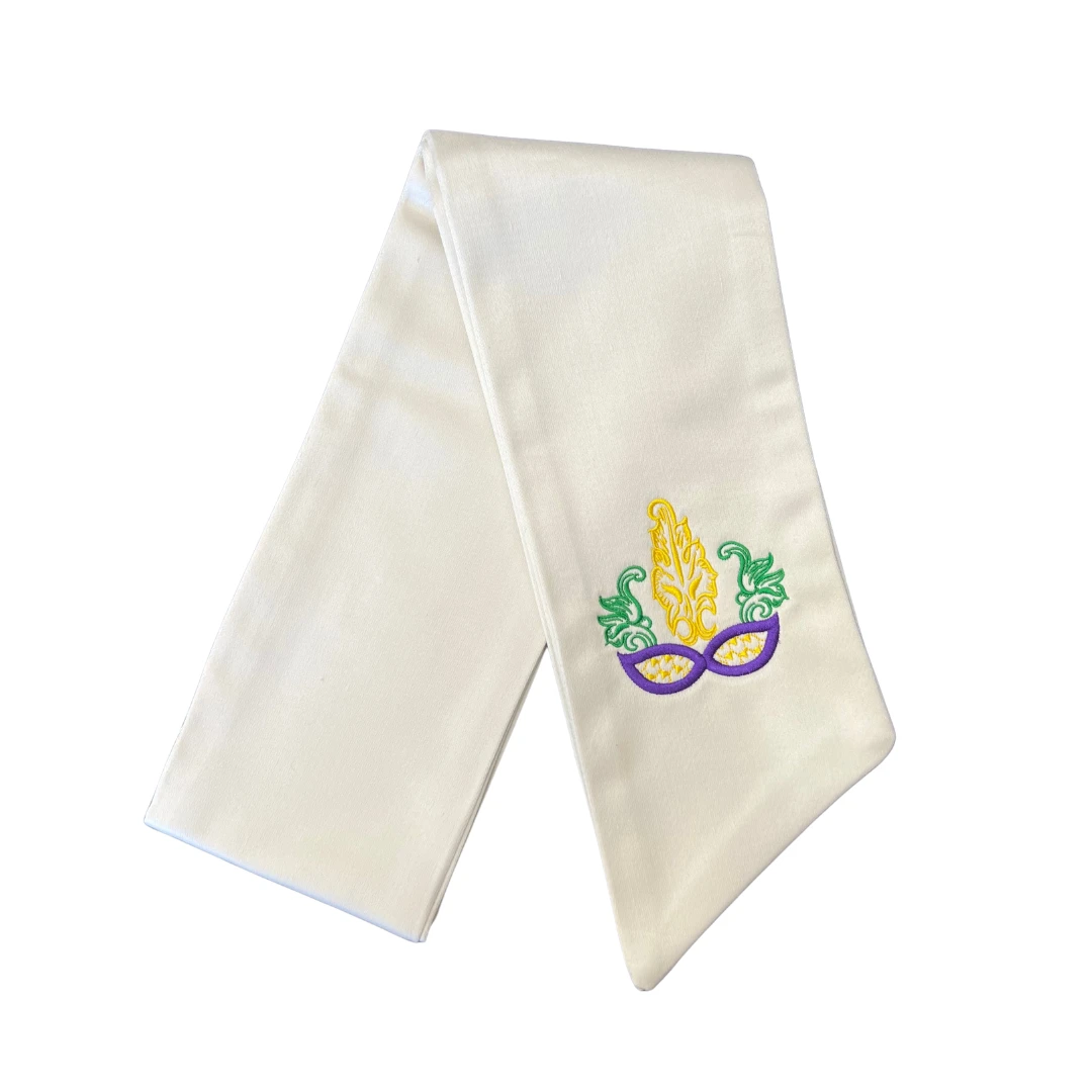 Mardi Gras Wreath Sash 4 Mardi Gras Wreath Sash - Image 4