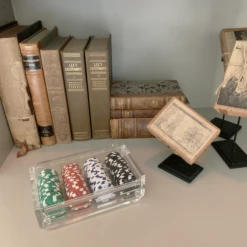 Acrylic Poker Set