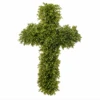 Cross Boxwood Wreath
