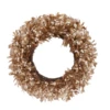 Gold Metallic Berry Wreath 24"
