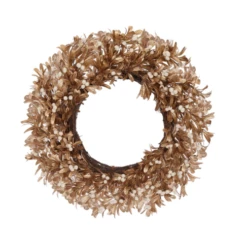Gold Metallic Berry Wreath 24"