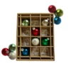 Set Of 12 Festive Holiday Mini Ornaments