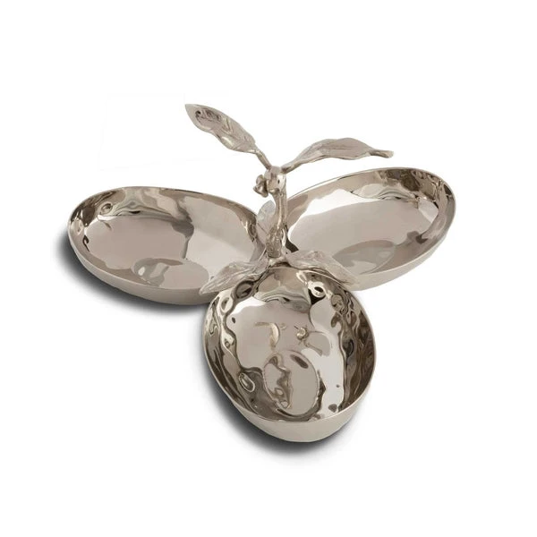 Olive Branch Stainless Steel Triple Server 1 Olive Branch Stainless Steel Triple Server