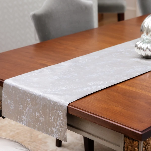Gold & Silver Grain Reversible Table Runner 5 Gold & Silver Grain Reversible Table Runner - Image 5