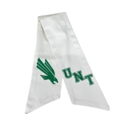 Monogrammed Team Spirit Wreath Sash 28 Monogrammed Team Spirit Wreath Sash -THE HOLIDAY SHOP UNTSASHSILO 1