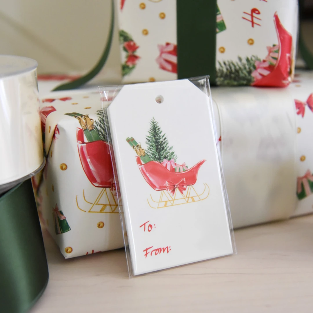 Dogwood Hill Toast Of The East Coast Sleigh Gift Tags 1 Dogwood Hill Toast Of The East Coast Sleigh Gift Tags