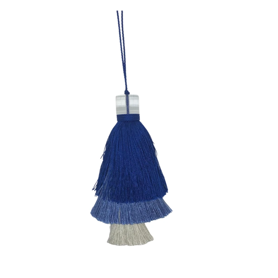 Three-Tier Ombre Acrylic Tassel 3 Three-Tier Ombre Acrylic Tassel - Image 3