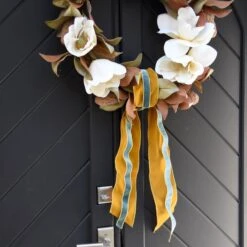 Classic 30" Magnolia Wreath -THE HOLIDAY SHOP arianneshome 05 65de3810 da28 4848 9301 f1e749edffdb