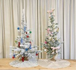 48" Flocked Pine Tree 5 48" Flocked Pine Tree -THE HOLIDAY SHOP babytree 04 a89bb6d6 85ee 47f4 81b6 9f3dbb40db88