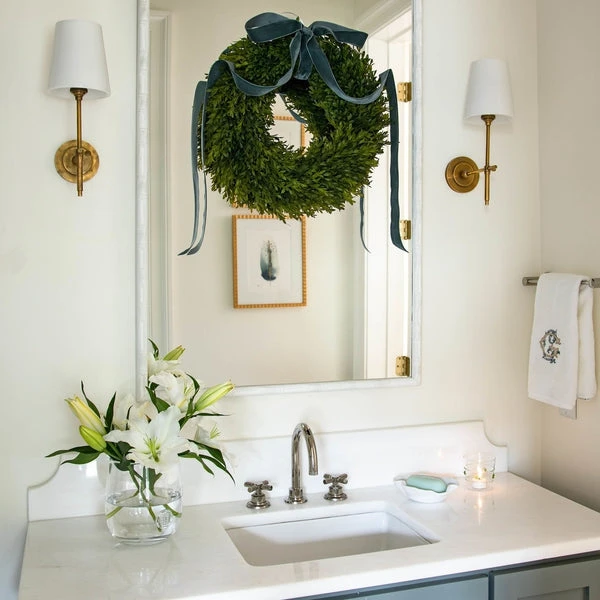 Monogrammed White Cotton Bath And Hand Towels 7 Monogrammed White Cotton Bath And Hand Towels - Image 7