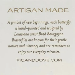 Acrylic Butterfly -THE HOLIDAY SHOP butterflytags