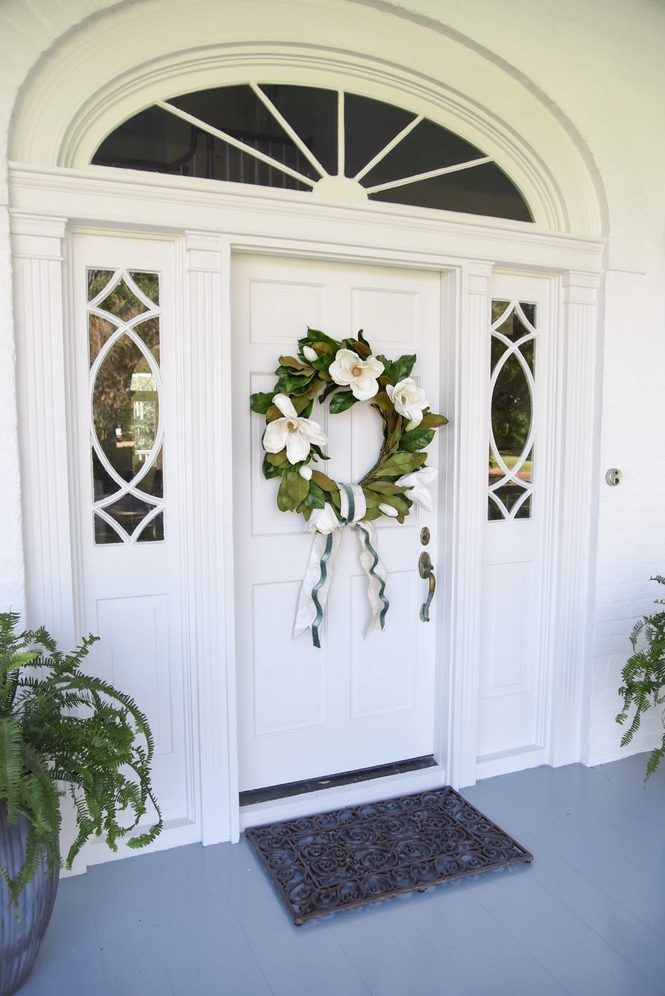 Thin Lush Velvet Ribbon - Blue/Green 4 Thin Lush Velvet Ribbon - Blue/Green - Image 4