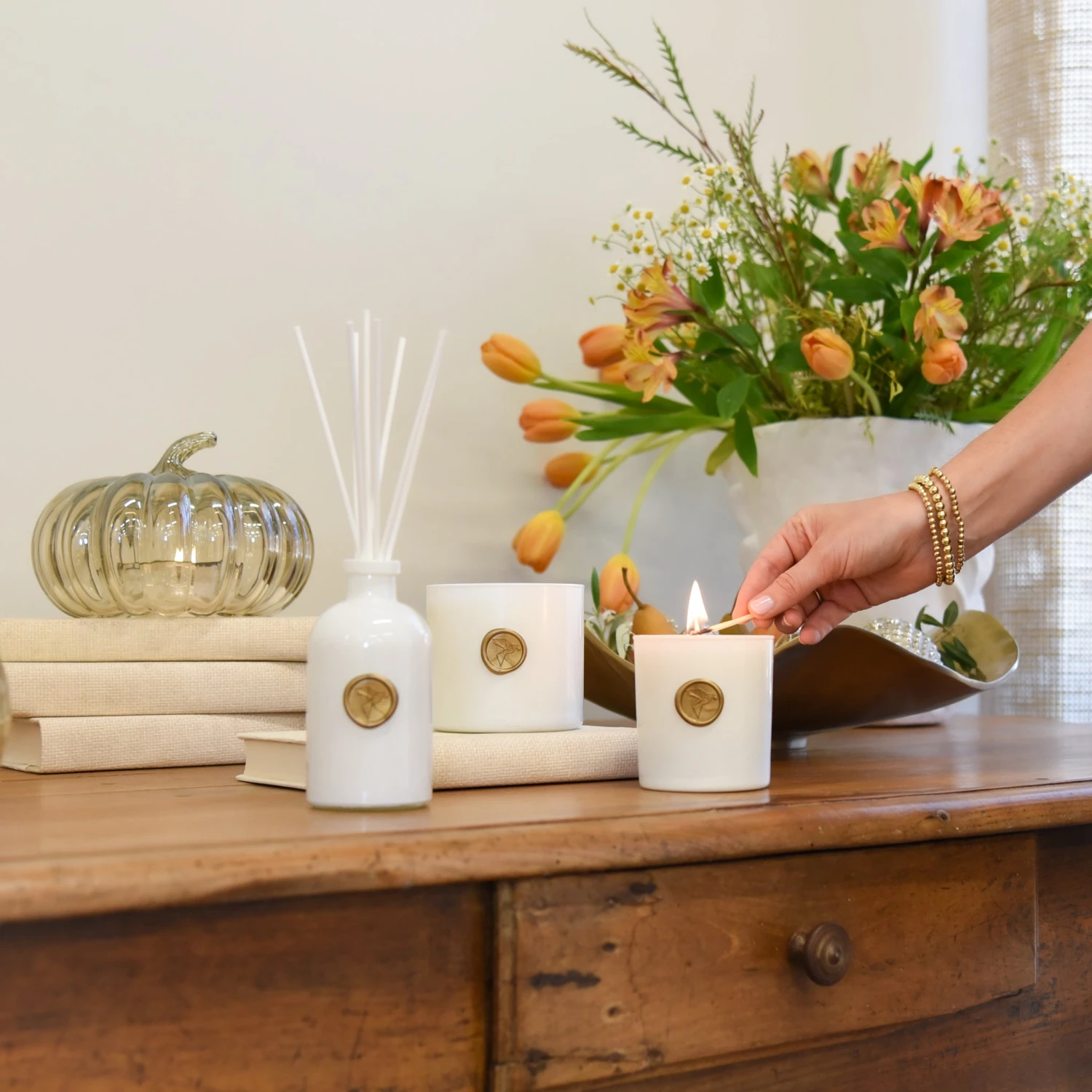 Fig & Dove Winter White Candle 1 Fig & Dove Winter White Candle