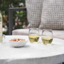 Stemless Glasses 16 Stemless Glasses -THE HOLIDAY SHOP gariscos 55