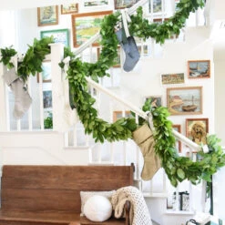 Ivory Velvet Stockings -THE HOLIDAY SHOP holiday22 062 2