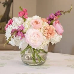 Medium Glass Hurricane Vases -THE HOLIDAY SHOP mothersday 22 d58378a3 de4c 43b6 93e6 26c2a8acf4cc