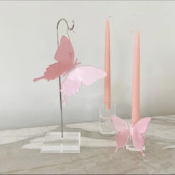 Acrylic Butterfly -THE HOLIDAY SHOP pink