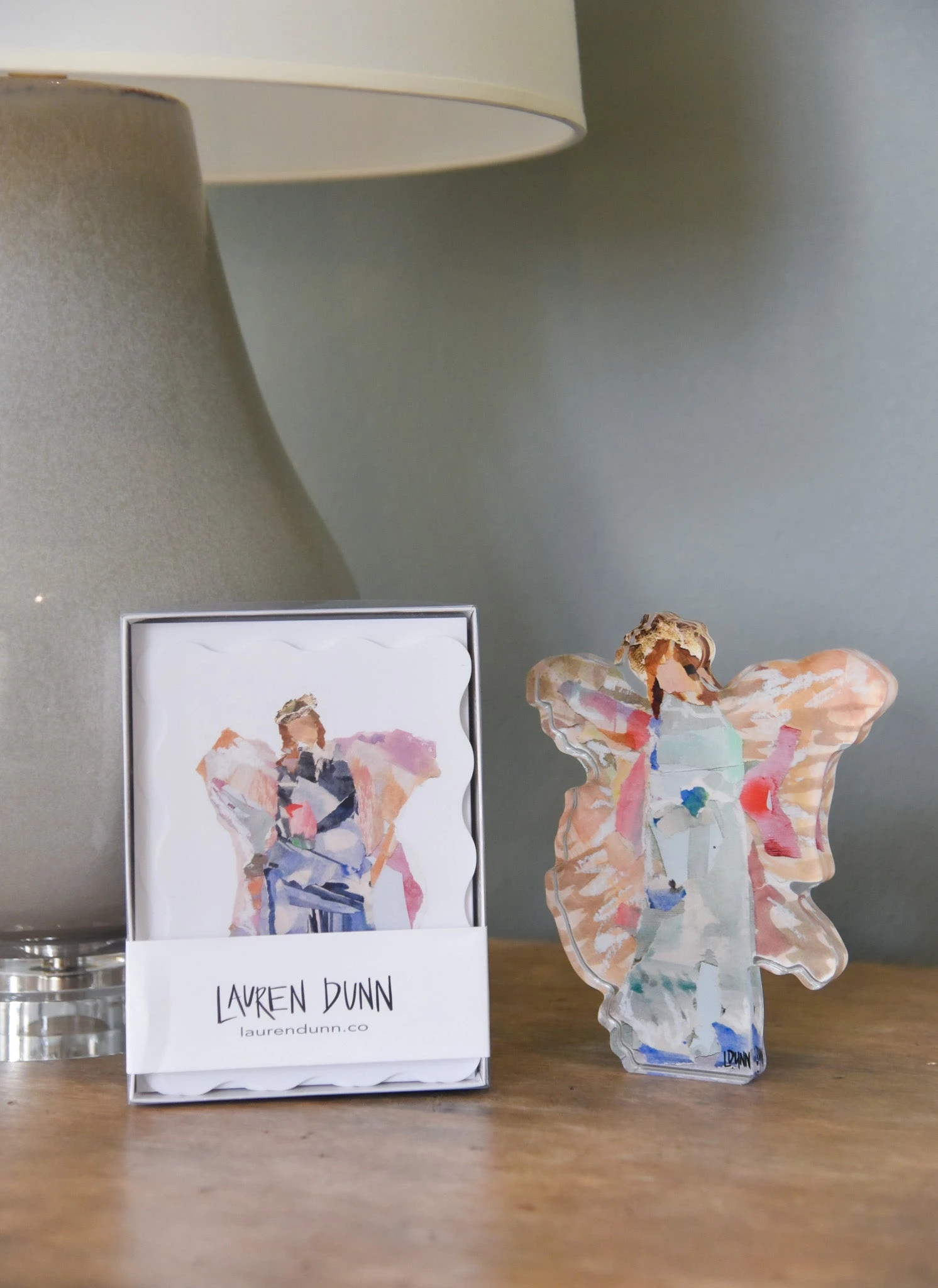 Lauren Dunn Glorify Angel Notecards 2 Lauren Dunn Glorify Angel Notecards - Image 2