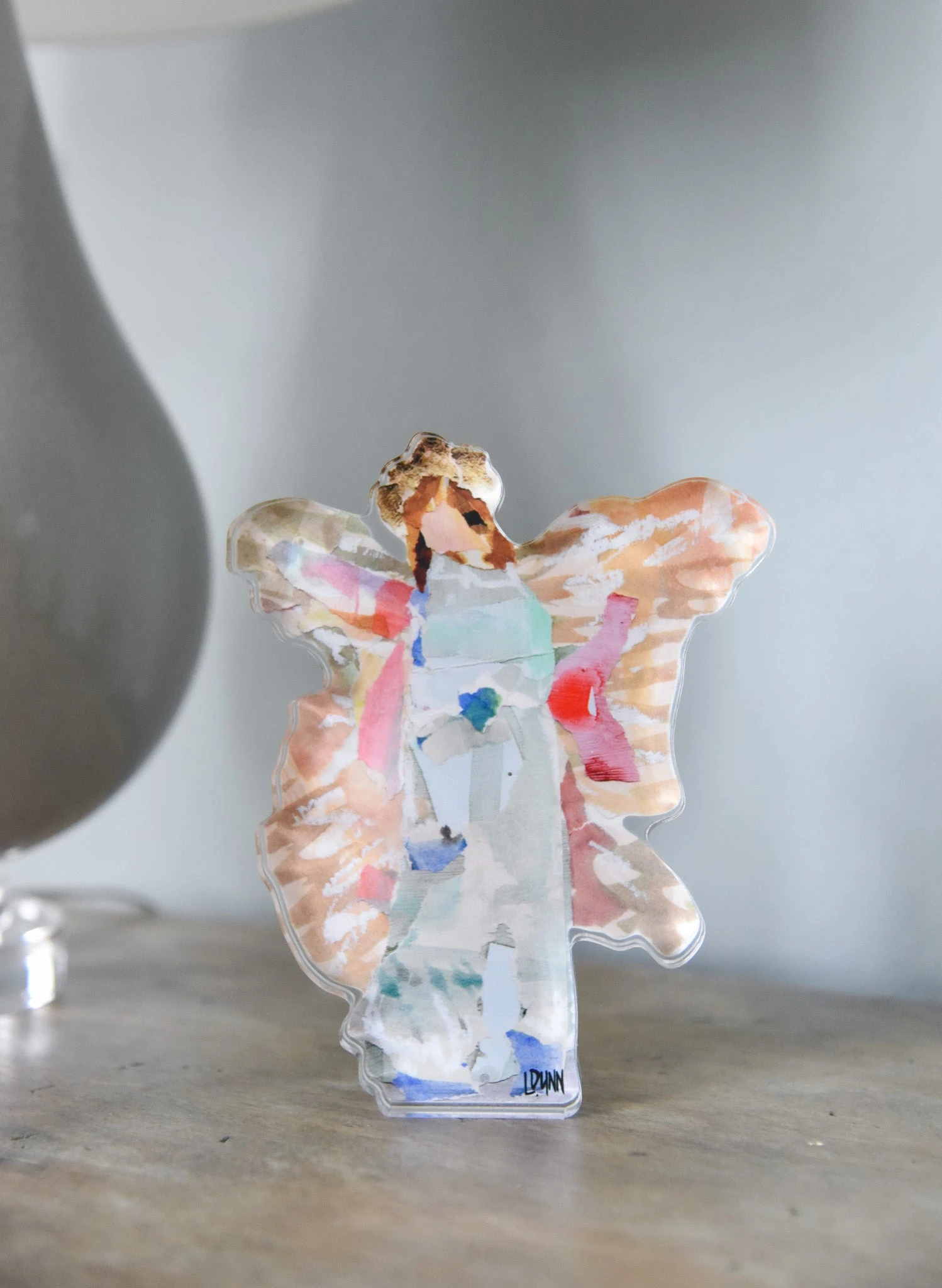 Lauren Dunn Nonnie Acrylic Angel 2 Lauren Dunn Nonnie Acrylic Angel - Image 2