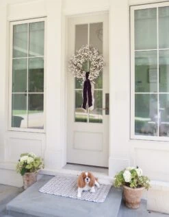 Purple Velvet Ribbon 2.5" -THE HOLIDAY SHOP smiths 27