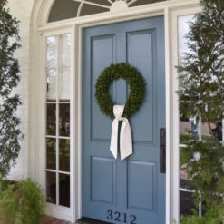 Round Boxwood Wreath 24" 12 Round Boxwood Wreath 24" -THE HOLIDAY SHOP springdoor 11 050d2704 2f6e 46e6 9a43 d4e4bbba88e4
