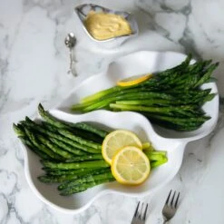Nube Melamine Double Dip -THE HOLIDAY SHOP squareasparagas