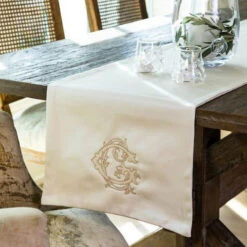 Ivory Table Runner