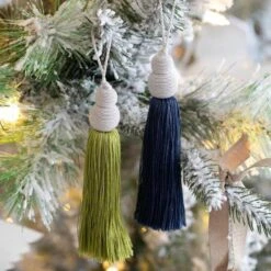 Decorative Tassels- Set Of 6 27 Decorative Tassels- Set Of 6 -THE HOLIDAY SHOP tassels c5158ff8 ea75 4558 964d 851b72309b6e